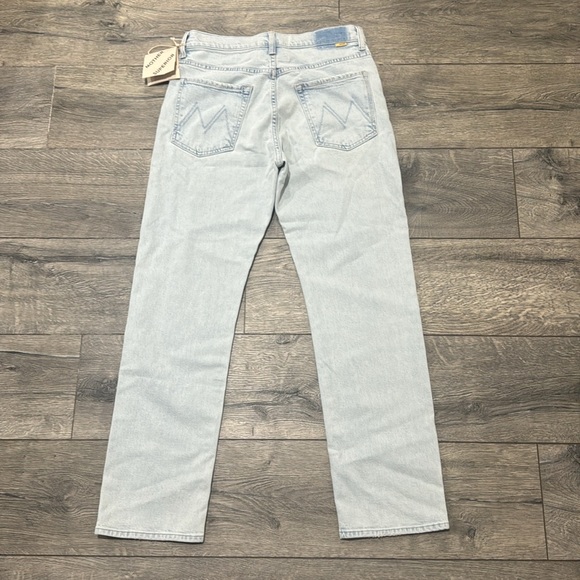 NEW • - Mother • Women’s High Waisted Hiker Hover Jeans in I Do Declare Blue - Picture 5 of 5